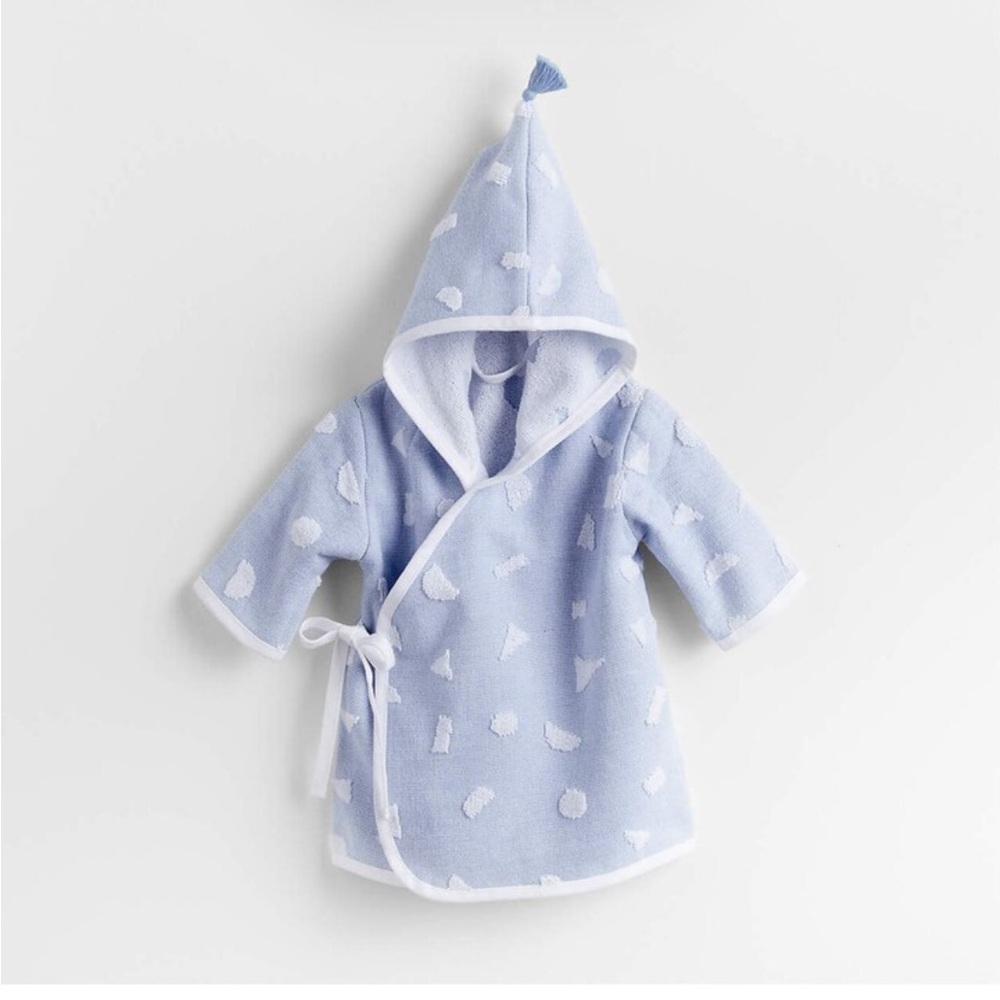 Crate & Kids Hooded Bath Robe 0-9 Months